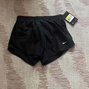 Nike black shorts, youth small,